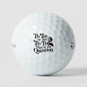 Naar T-shirt of niet naar T-shirt: Grappig Modern Golfballen