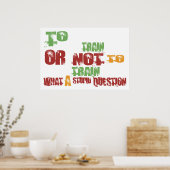 Naar trein poster (Keuken)
