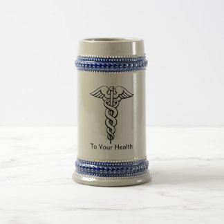 "Naar uw gezondheid" met Caduceus Bierpul