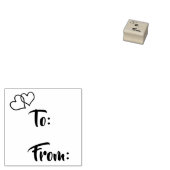 Naar vanaf stempel (Gestempeld)