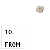 Naar vanaf stempel (Gestempeld)