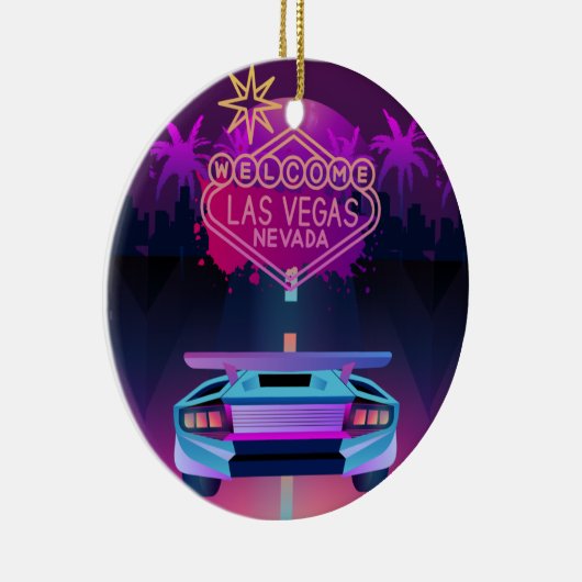 naar vegas keramisch ornament (Rechts)