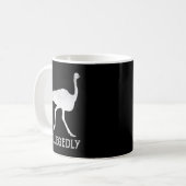 Naar verluidt Funny Bird Lover van Ostrich Koffiemok (Voorkant links)