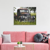 naar weiden canvas afdruk (Insitu (Woonkamer))