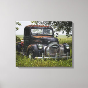 naar weiden canvas afdruk