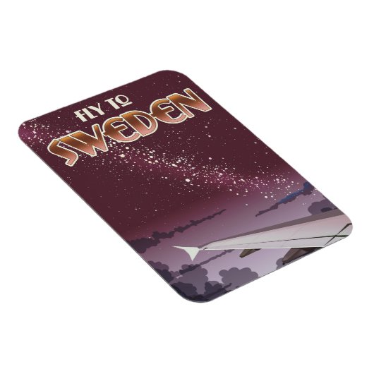 Naar Zweden vliegen Magneet (Rechterzijde)