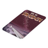 Naar Zweden vliegen Magneet (Linkerzijde)