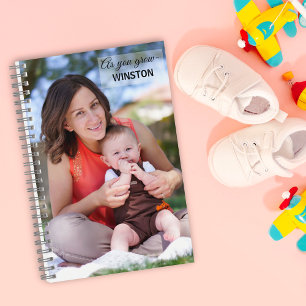 Naarmate je nieuwe mam Journal-foto-Notitieboek gr Notitieboek