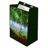 Naast de stille waterzak medium cadeauzakje (Voorkant Gekanteld)