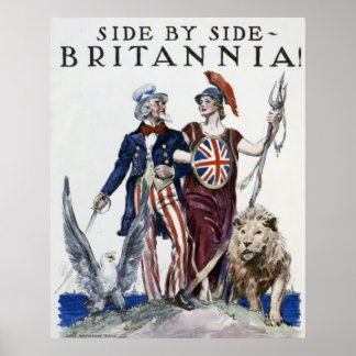 Naast elkaar - BRITANNIË! Poster