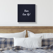 N'Abandonne Jamais ! Impression minimaliste de la (Insitu(Chambre))