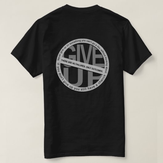 N'abandonne pas le T-shirt (Design dos)