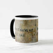 N'abandonnez aucun jour - Mug (Devant gauche)