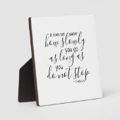 N'abandonnez jamais la plaque (Recto)