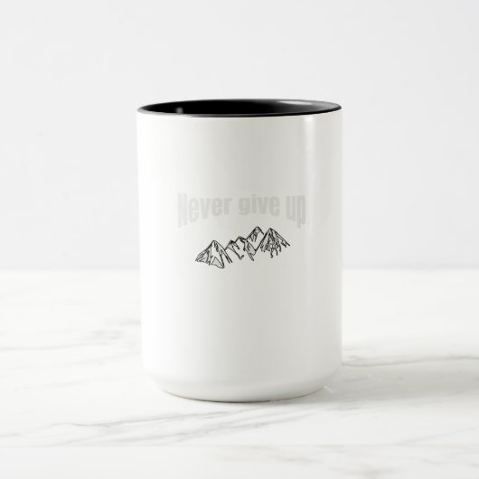 N'abandonnez jamais la tasse (Centre)