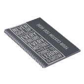 N'abandonnez jamais le carnet de motivation (Côté Droit)