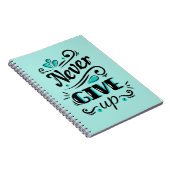 N'abandonnez jamais le Carnet Spiral Motivationnel (Côté Droit)