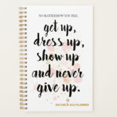 N'abandonnez jamais le planificateur motivationnel (Devant)