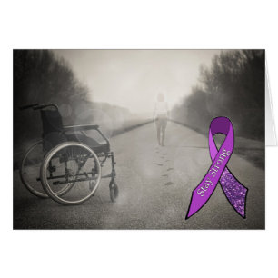 "N'abandonnez jamais" Sortir de la carte en fauteu