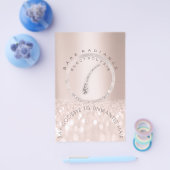 Nabehandelinstructies Rose Glitter Electrolyse Flyer (Enkel)