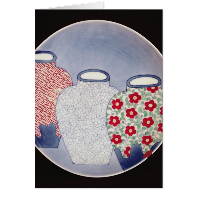 Nabeshima Dish, Edo Period (Voorkant)