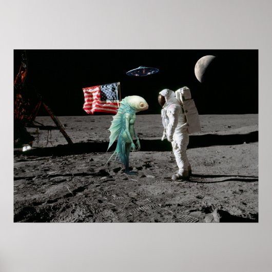 Nabije ontmoeting. poster (Voorkant)