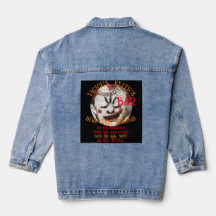 Nachclub Restaurant Bar Tiki Pub Toga 2024 Feest Denim Jacket