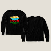 Nacho amateur de cuisine mexicaine moyenne (Motif recto et verso)