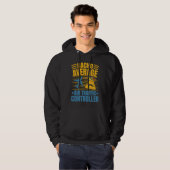 Nacho Average Air Traffic Controller Aviation Grap Hoodie (Voorkant volledig)