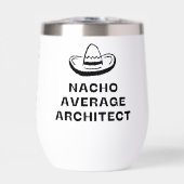 Nacho Average Architect Drôle de Sombrero Pun Grap (Avant)