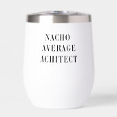 Nacho Average Architect Pun with Custom Name (Voorkant)