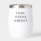 Nacho Average Architect Pun with Custom Name (Achterkant)