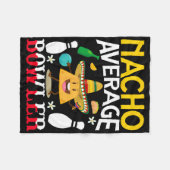 Nacho Average Bowler Cinco De Mayo Bowling Mexicaa Fleece Deken (Voorkant (Horizontaal))