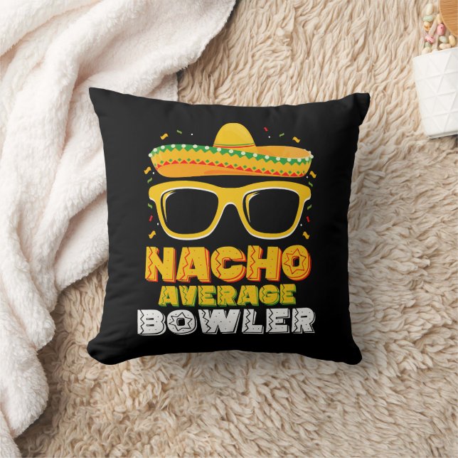 Nacho Average Bowler Cinco De MayoNacho Average Bo Kussen (Deken)