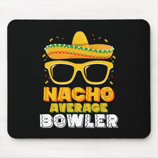 Nacho Average Bowler Cinco De MayoNacho Average Bo Muismat (Voorkant)