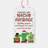 Nacho Average Christmas Holiday Cadeaulabel (Achterkant)