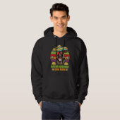 Nacho Average German Shepherd Dog Mom Cinco de May Hoodie (Voorkant volledig)