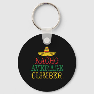 Nacho Average Klimmer Klimt Boom Rotsklimmer Sleutelhanger