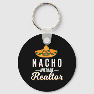Nacho Average Makelaar Cinco De Mayo Mexicaans Fee Sleutelhanger