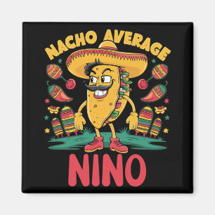 Nacho Average Nino Mexicaanse Overeenkomende Cinco Magneet