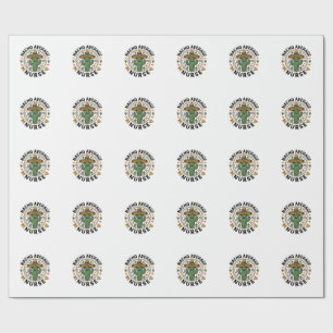 Nacho Average Nurse Cactus Fiesta Shirt Ontwerp_1 Cadeaupapier