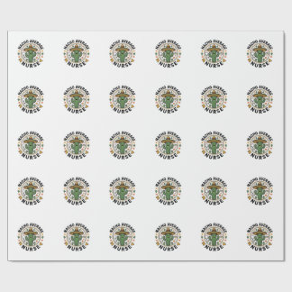 Nacho Average Nurse Cactus Fiesta Shirt Ontwerp_1 Cadeaupapier