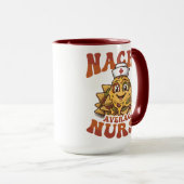 Nacho Average Nurse Grappig Cinco de Mayo Mok (Voorkant rechts)