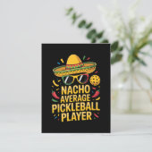 Nacho Average Pickleball Player Aankondiging (Staand voorkant)
