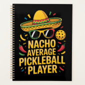 Nacho Average Pickleball Player Planner (Voorkant)