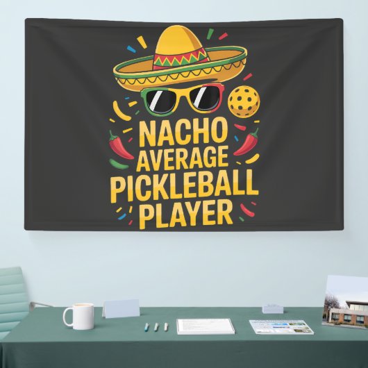 Nacho Average Pickleball Player Spandoek (Beurs)