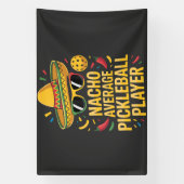 Nacho Average Pickleball Player Spandoek (Verticaal)
