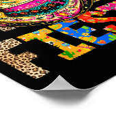 Nacho Average Teacher Cinco De Mayo Fiesta Men Wom Poster (Hoek)