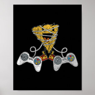Nacho Gaming Cinco De Mayo Grappige Videogame Cont Poster