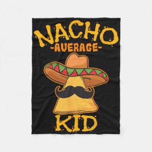 Nacho Gemiddeld Kind Kind Kind Jongen Toddler Cinc Fleece Deken